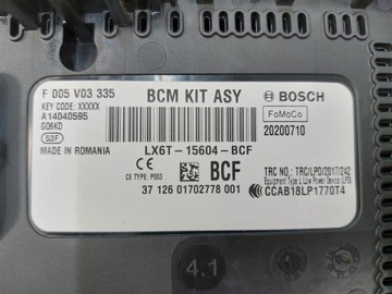 фото thumb №3, Модуль bcm блок управления ford kuga iii mk3 втулка стабилизатора 2,5 гибрид 20-