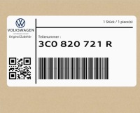 фото thumb №1, Частина кондиціонера 3c0820721r vw cc passat