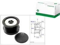 Купить Ina535 0259 10 шкив генератора ford fiesta + ассистент водителя #33, фото thumb