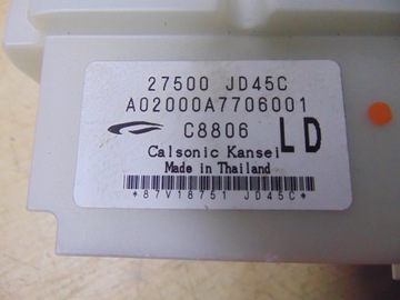 фото thumb №12, Панель керування кондиціонера nissan qashqai j10