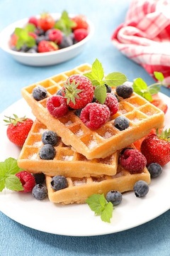 ESPERANZA EKT008 Вафельница BLUBERRY 1000 Вт
