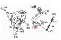 фото thumb №11, Mercedes benz vito w639 педаль сцепления новый оригинальный a6392900216