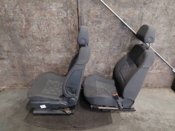 фото thumb №11, Сиденья комплект левый правый диван зад + обшивки + подлокотник opel vectra c