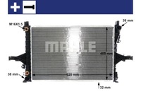 фото thumb №10, Радіатор двигуна wody volvo s60 i s80 i v70 ii xc70 i 2.0-3.0