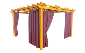 Занавес сада террасы для Pergola 155x200