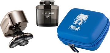 ЭЛЕКТРОБРИТВА МУЖСКАЯ Skull Shaver Pitbull Platinum PRO ДЛЯ ВОЛОС И БОРОДЫ