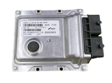 фото thumb №1, Блок управления fiat panda 1.2 52032655 9gf.th + программирование