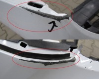 Бампер перед передній porsche cayenne 9y0 lift 23- Зі Шроту, фото thumb