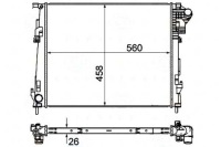 фото thumb №2, Behr hella радиатор renault trafic 06-