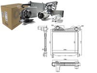 фото thumb №1, Інтеркулер радіаторів повітря впускний chrysler voyager iv 2.8d