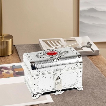 Многофункциональный пиратский сундук Adventure Treasure Chest с призами, серебро