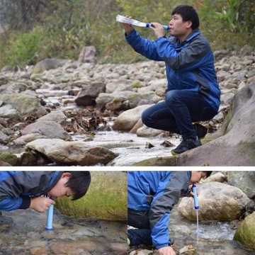 turystyczny survival filtr do wody przenośny