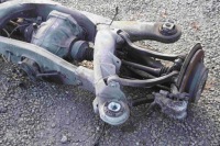 Подвеска задний  подрамник дифференциал приводной вал рычаг mercedes sl r230 с Разборки, фото thumb