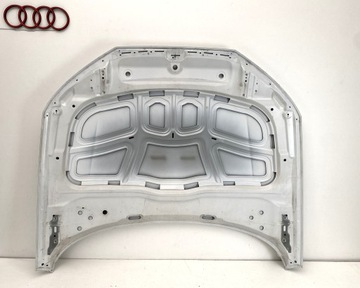 фото thumb №7, Audi a4 b9 8w 2017 2022 капот кришка двигуна біла оригінальний номер