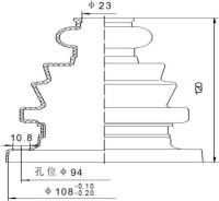 фото thumb №7, Nop-009 nty захист шарнір внутрішнього nty