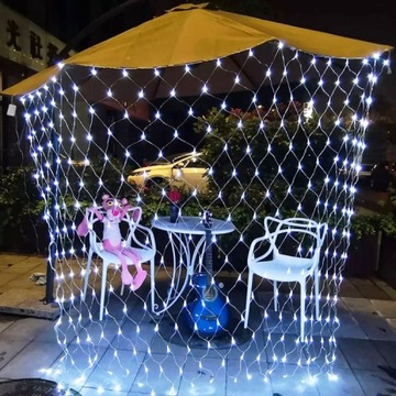СЕТКА С ПОДСВЕТКАМИ ДЛЯ РОЖДЕСТВЕНСКОЙ ЕЛКИ XXXL ЗАНАВЕСА «РОЖДЕСТВЕНСКАЯ ЕЛКА» 268
