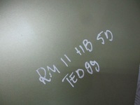 фото thumb №5, Крышка багажника багажника renault megane ii ted99