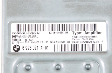 фото thumb №16, Bmw g30 динаміки підсилювач harman кардон комплект