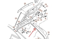 фото thumb №9, Audi tt 8j coupe прокладка задній кришки nowa оригінальна 8j8827705a