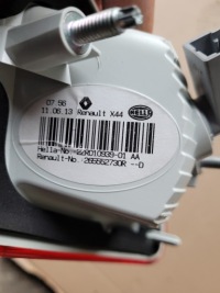 фото thumb №5, Лампа задняя задняя левая renault twingo iii 3 w крышка