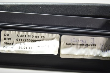 фото thumb №13, Боковина зад ролетка дверь длинный mercedes w221 s класс 2218100520
