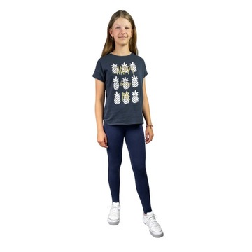 BAWEŁNIANE LEGGINSY GETRY 140 GETRY BAWEŁNA DZIECIECE DO SZKOŁY W-F
