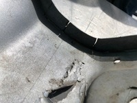 фото thumb №6, Mercedes w209 правая молдинг порог накладка 744