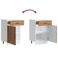 Купити Шафа kuchenna нижня kalmar stare drewno 50x46x81, фото thumb