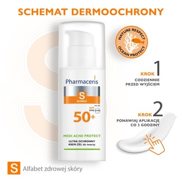 Pharmaceris S Medi Acne Protect Ультразащитный крем для лица и глаз SPF50+