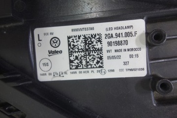 фото thumb №6, Лампа перед ліва vw t-roc повний led 2ga941005f