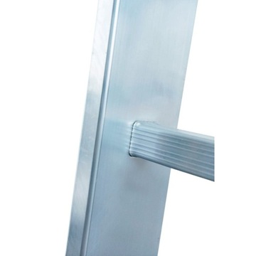 Drabina aluminiowa 1x14 PROFESJONALNA SZERSZY STABILIZATOR Wys.3,73 SOLIDNA