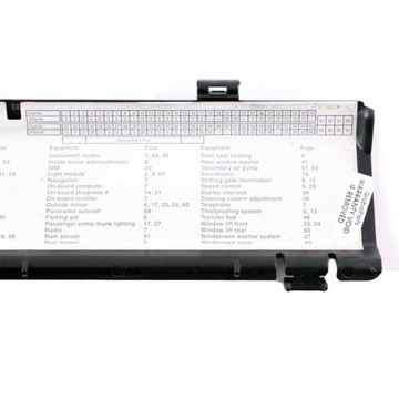 фото thumb №11, Bmw x5 e53 заглушка защита коробка предохранителей