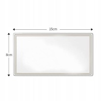 фото thumb №10, Дзеркало w сонцезахисна захисні накладки автомобіль 150x80mm