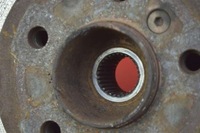 фото thumb №5, Поворотный кулак правая задняя bmw x3 e83 2.5 i 08r