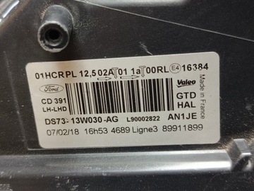 фото thumb №13, Ford mondeo v mk5 фара лампа левая передняя оригинал ds7313w030ag