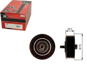 фото thumb №13, Ролик направляющая seat skoda vw t36262 ролик prowad