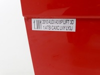 фото thumb №10, Крышка багажника зад задняя audi a3 8p рестайлинг ly3j 3d