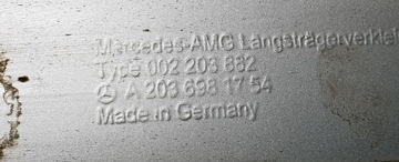 фото thumb №9, Планка накладка порога ліва 744 mercedes w203 amg