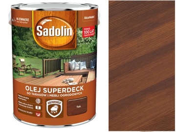 Масло для террас Sadolin SUPERDECK Tek 20л.