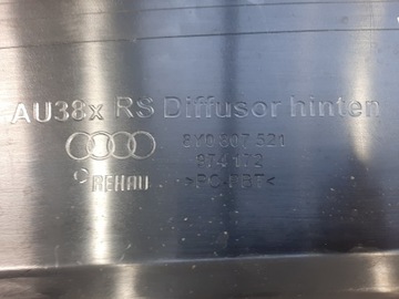 фото thumb №7, Audi rs3 8y0253823/4a наконечники выхлоп + диффузор