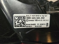 фото thumb №8, Audi a6 s6 c8 4k 2021 задняя сторона правая лампа задняя