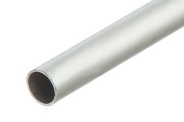 Rura okrągła aluminiuma anoda fi 15mm 1m Srebrna
