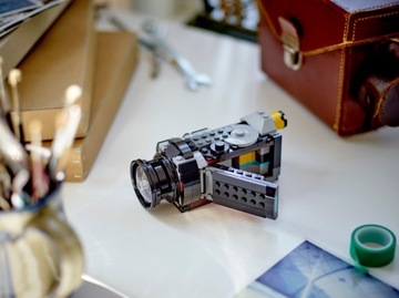LEGO Creator Aparat w stylu retro Kamera Telewizor 31147 Klocki + Torba