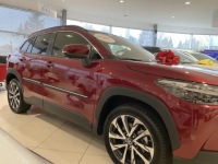 фото thumb №3, Toyota corolla cross 2020- накладки боковой дверь