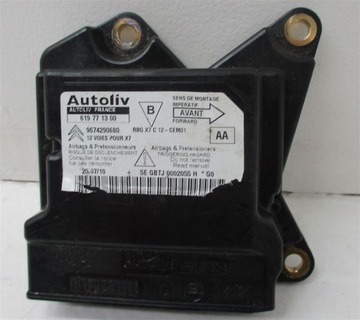 МОДУЛЬ ДАТЧИКА ПОДУШКИ БЕЗОПАСНОСТИ CITROEN C5 III X7 9674290680 619771300
