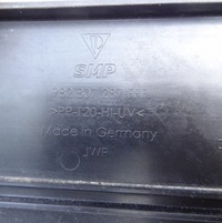 фото thumb №9, Рамка підкладка pod номерний знак бампер перед 982807287 porsche boxster cayman