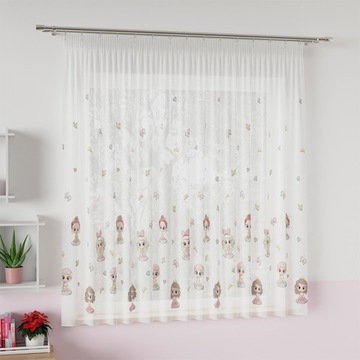 Firany dla Dzieci Księżniczki Princessa 300x155