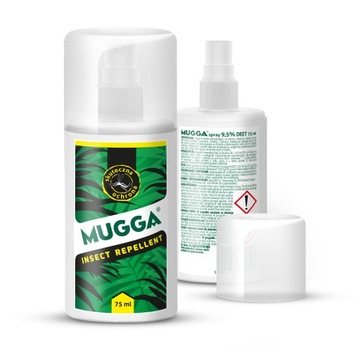 Спрей от комаров и клещей MUGGA MUGGA