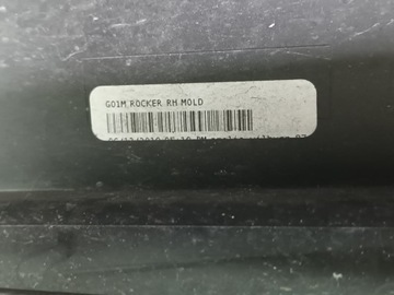 фото thumb №15, Планка пороговая правая bmw g01 x3 / g02 x4 порог правый м-пакет