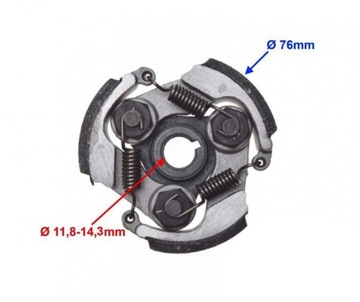 УСИЛЕННАЯ ВЕЛОСИПЕДНАЯ МУФТА MINI CROSS QUAD